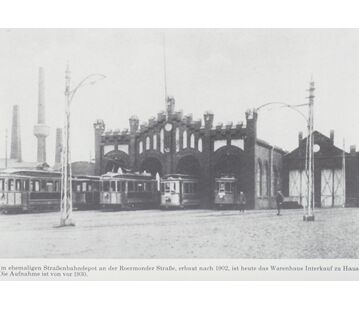 Ehemaliges Straßenbahn-Depot